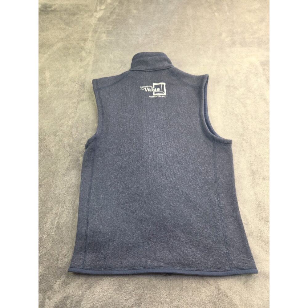 Patagonia Better Sweater Vest Mens Size S Full Zip Fleece Outdoors Blue Z3-105 - Picture 8 of 10